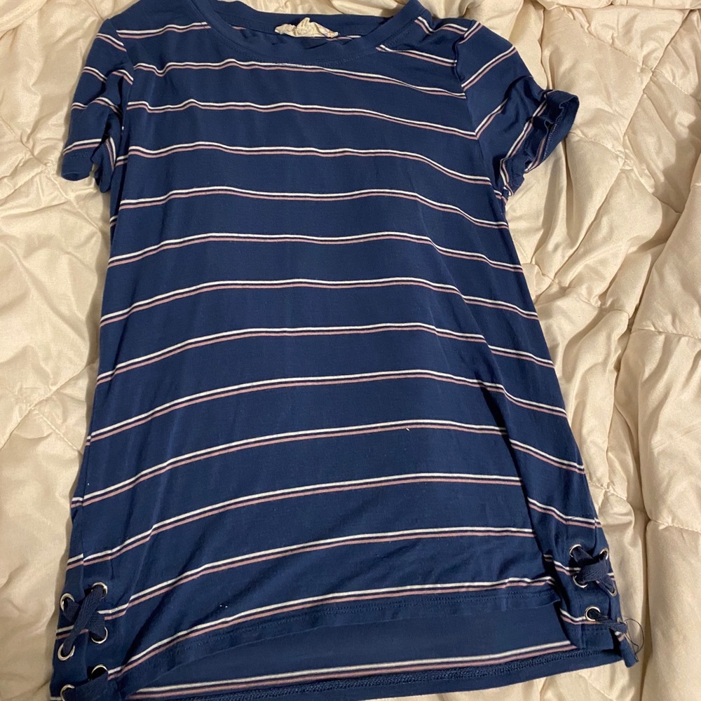 Pink republic striped shirt